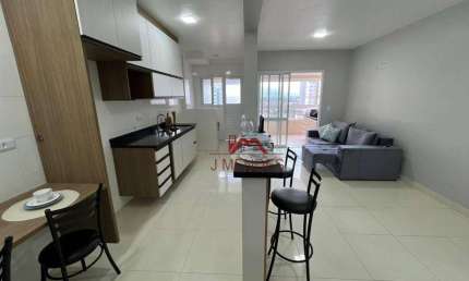 Apartamento com 2 dormitórios à venda, 84 m² por R$ 600.000 - Aviação - Praia Grande/SP