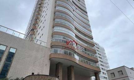 Apartamento com 3 dormitórios à venda, 120 m² por R$ 985.000,00 - Aviação - Praia Grande/SP