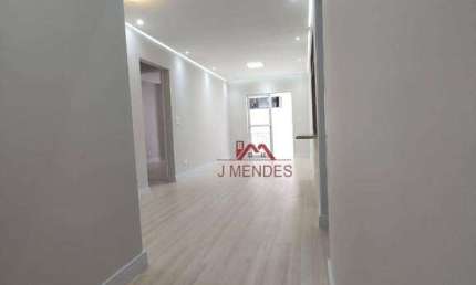 Apartamento com 2 dormitórios à venda, 77 m² por R$ 540.000,00 - Canto do Forte - Praia Grande/SP