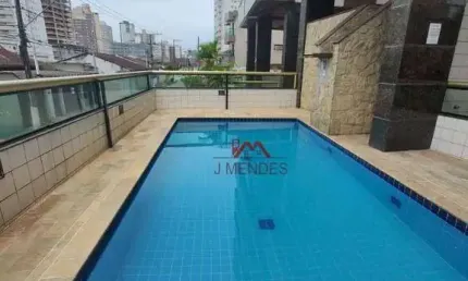 Apartamento com 2 dormitórios à venda, 70 m² por r$ 375.000,00 - aviação - praia grande/sp