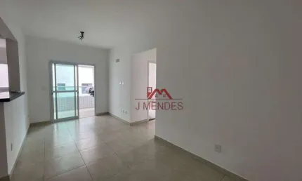 Apartamento com 2 dormitórios à venda, 70 m² por R$ 430.000,00 - Aviação - Praia Grande/SP