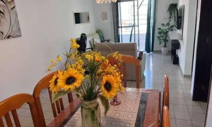 Apartamento com 1 dormitório à venda, 51 m² por r$ 350.000,00 - tupi - praia grande/sp