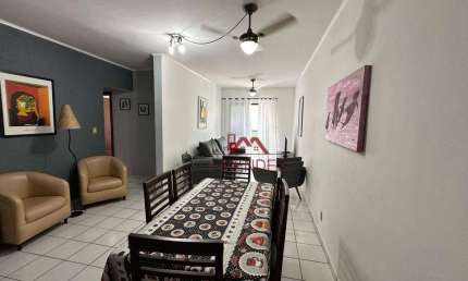 Apartamento com 2 dormitórios à venda, 94 m² por R$ 470.000,00 - Guilhermina - Praia Grande/SP