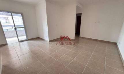 Apartamento com 3 dormitórios à venda, 90 m² por R$ 600.000,00 - Aviação - Praia Grande/SP