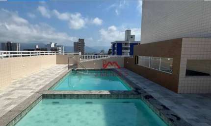 Apartamento com 1 dormitório à venda, 47 m² por R$ 390.000,00 - Aviação - Praia Grande/SP