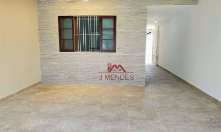 Casa com 2 dormitórios à venda, 75 m² por R$ 430.000,00 - Caiçara - Praia Grande/SP