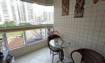 Apartamento com 2 dormitórios à venda, 70 m² por R$ 460.000,00 - Aviação - Praia Grande/SP