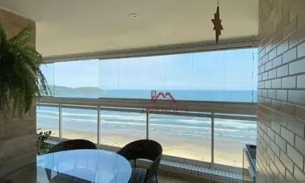 Apartamento com 4 dormitórios à venda, 150 m² por R$ 2.500.000,00 - Vila Guilhermina - Praia Grande/SP