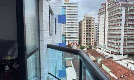 Apartamento com 1 dormitório à venda, 46 m² por R$ 310.000 - Vila Assunção - Praia Grande/SP