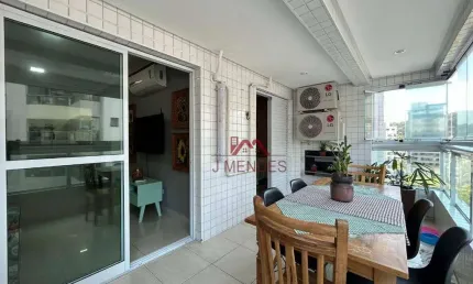 Apartamento com 2 dormitórios à venda, 74 m² por r$ 520.000,00 - canto do forte - praia grande/sp