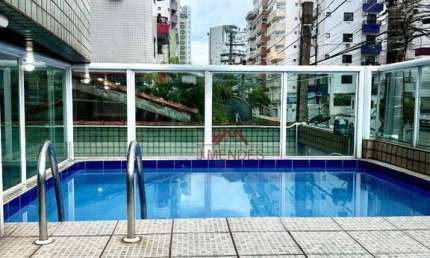 Apartamento com 2 dormitórios à venda, 81 m² por R$ 449.000,00 - Vila Guilhermina - Praia Grande/SP