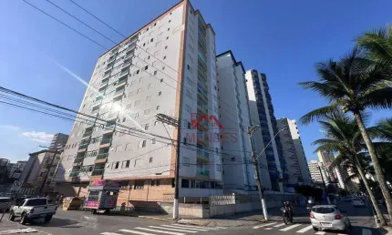Apartamento com 2 dormitórios à venda, 70 m² por r$ 400.000,00 - vila guilhermina - praia grande/sp
