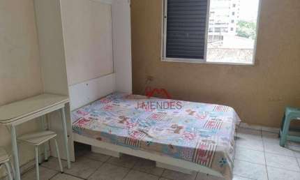 Kitnet com 1 dormitório para alugar, 18 m² por R$ 1.350,00/mês - Aviação - Praia Grande/SP
