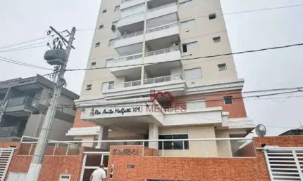 Apartamento com 2 dormitórios à venda, 54 m² por R$ 420.000,00 - Vila Guilhermina - Praia Grande/SP