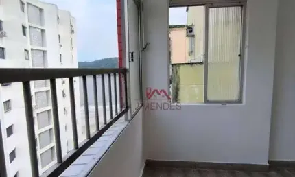 Apartamento com 1 dormitório à venda, 36 m² por R$ 210.000,00 - Centro - São Vicente/SP