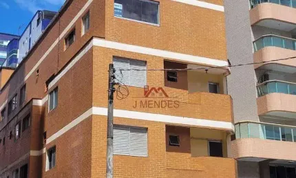 Apartamento com 1 dormitório à venda, 44 m² por r$ 215.000,00 - tupi - praia grande/sp