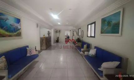 Apartamento com 1 dormitório para alugar, 48 m² por R$ 2.500/mês - Aviação - Praia Grande/SP