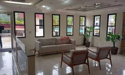 Apartamento com 1 dormitório à venda, 51 m² por R$ 330.000,00 - Canto do Forte - Praia Grande/SP