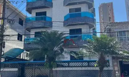 Apartamento com 1 dormitório à venda, 50 m² por R$ 275.000,00 - Boqueirão - Praia Grande/SP