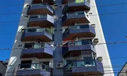Apartamento com 1 dormitório à venda, 61 m² por R$ 360.000,00 - Canto do Forte - Praia Grande/SP