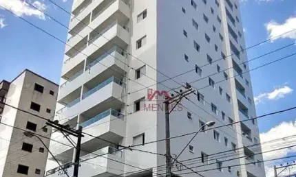 Apartamento com 2 dormitórios à venda, 62 m² por R$ 395.000,00 - Aviação - Praia Grande/SP