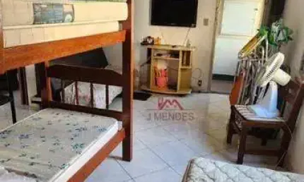 Kitnet com 1 dormitório à venda, 33 m² por R$ 156.000,00 - Caiçara. - Praia Grande/SP
