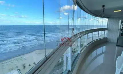 Apartamento com 4 dormitórios, 194 m² - venda por R$ 2.300.000 ou aluguel por R$ 12.000,00/mês - Aviação - Praia Grande/SP