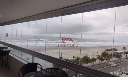 Apartamento com 2 dormitórios à venda, 76 m² por r$ 540.000 - maracanã - praia grande/sp