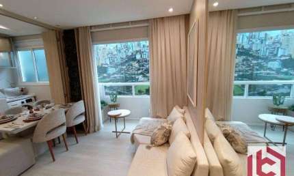 Apartamento com 2 dormitórios à venda, 42 m² por R$ 347.000,00 - Jabaquara - Santos/SP
