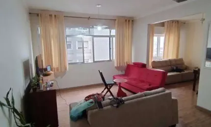 Apartamento com 3 dormitórios à venda, 130 m² por r$ 610.000,00 - gonzaga - santos/sp