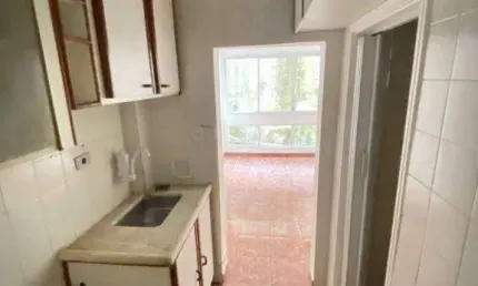 Kitnet para alugar, 25 m² por r$ 1.600 pacote/mês - boqueirão - santos/sp