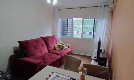 Apartamento com 3 dormitórios à venda, 78 m² por R$ 420.000,00 - Encruzilhada - Santos/SP