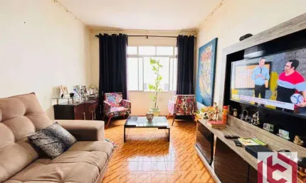 Apartamento com 2 dormitórios à venda, 77 m² por R$ 340.000,00 - Encruzilhada - Santos/SP