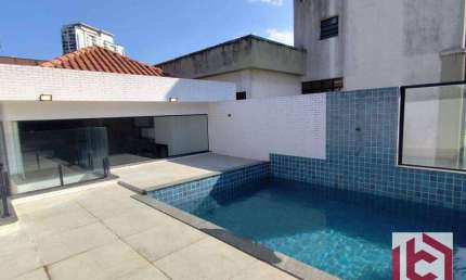 Sobrado com 4 dormitórios à venda, 290 m² por R$ 1.949.000,00 - Boqueirão - Santos/SP