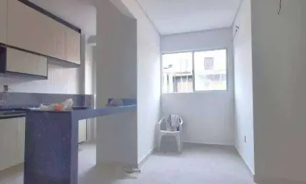 Apartamento com 2 dormitórios à venda, 47 m² por R$ 329.000,00 - José Menino - Santos/SP