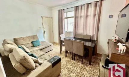 Apartamento com 2 dormitórios à venda, 70 m² por R$ 350.000,00 - Embaré - Santos/SP