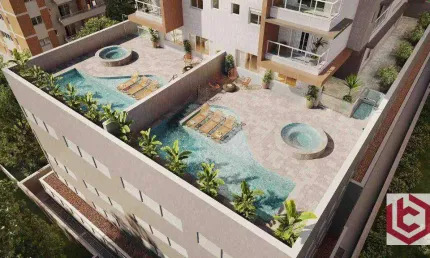 Apartamento à venda, 96 m² por r$ 1.599.000,00 - embaré - santos/sp