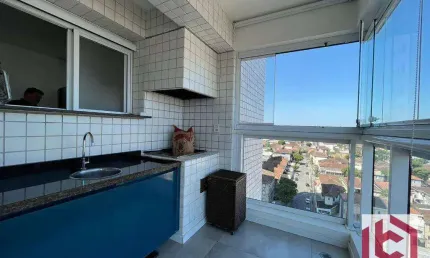 Apartamento com 1 dormitório à venda, 58 m² por R$ 650.000,00 - Boqueirão - Santos/SP