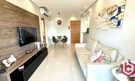 Apartamento à venda, 55 m² por r$ 735.000,00 - embaré - santos/sp