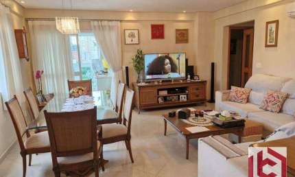 Apartamento com 3 dormitórios à venda, 128 m² por R$ 1.120.000,00 - Pompéia - Santos/SP