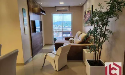 Apartamento com 3 dormitórios à venda, 90 m² por R$ 815.000,00 - Marapé - Santos/SP