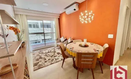 Apartamento com 2 dormitórios à venda, 88 m² por R$ 960.000,00 - Aparecida - Santos/SP