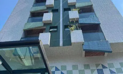 Apartamento com 1 dormitório à venda, 47 m² por R$ 355.000,00 - Campo Grande - Santos/SP