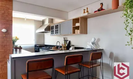 Apartamento com 2 dormitórios à venda, 83 m² por r$ 1.350.000,00 - boqueirão - santos/sp