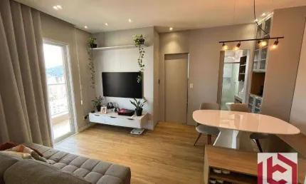 Apartamento com 1 dormitório à venda, 43 m² por R$ 640.000,00 - Campo Grande - Santos/SP