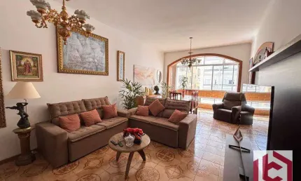 Apartamento com 2 dormitórios à venda, 121 m² por R$ 636.000,00 - Boqueirão - Santos/SP