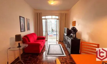 Apartamento com 1 dormitório à venda, 55 m² por R$ 450.000,00 - Boqueirão - Santos/SP