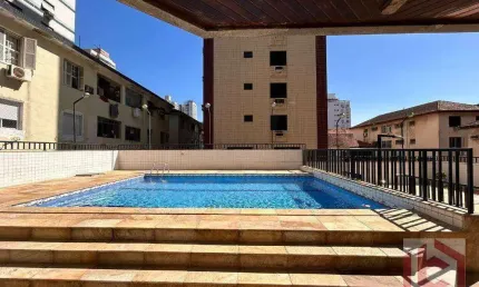Cobertura com 1 dormitório à venda, 100 m² por R$ 645.000,00 - Pompéia - Santos/SP