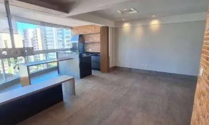 Apartamento com 2 dormitórios com varanda gourmet, prédio com área de lazer,  para alugar, 124 m² por R$ 6.800 + ENCARGOS/mês - Boqueirão - Santos/SP