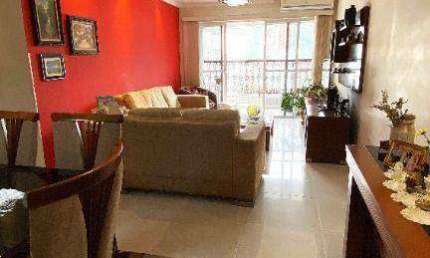 Apartamento com 3 dormitórios à venda, 200 m² por R$ 850.000,00 - Campo Grande - Santos/SP